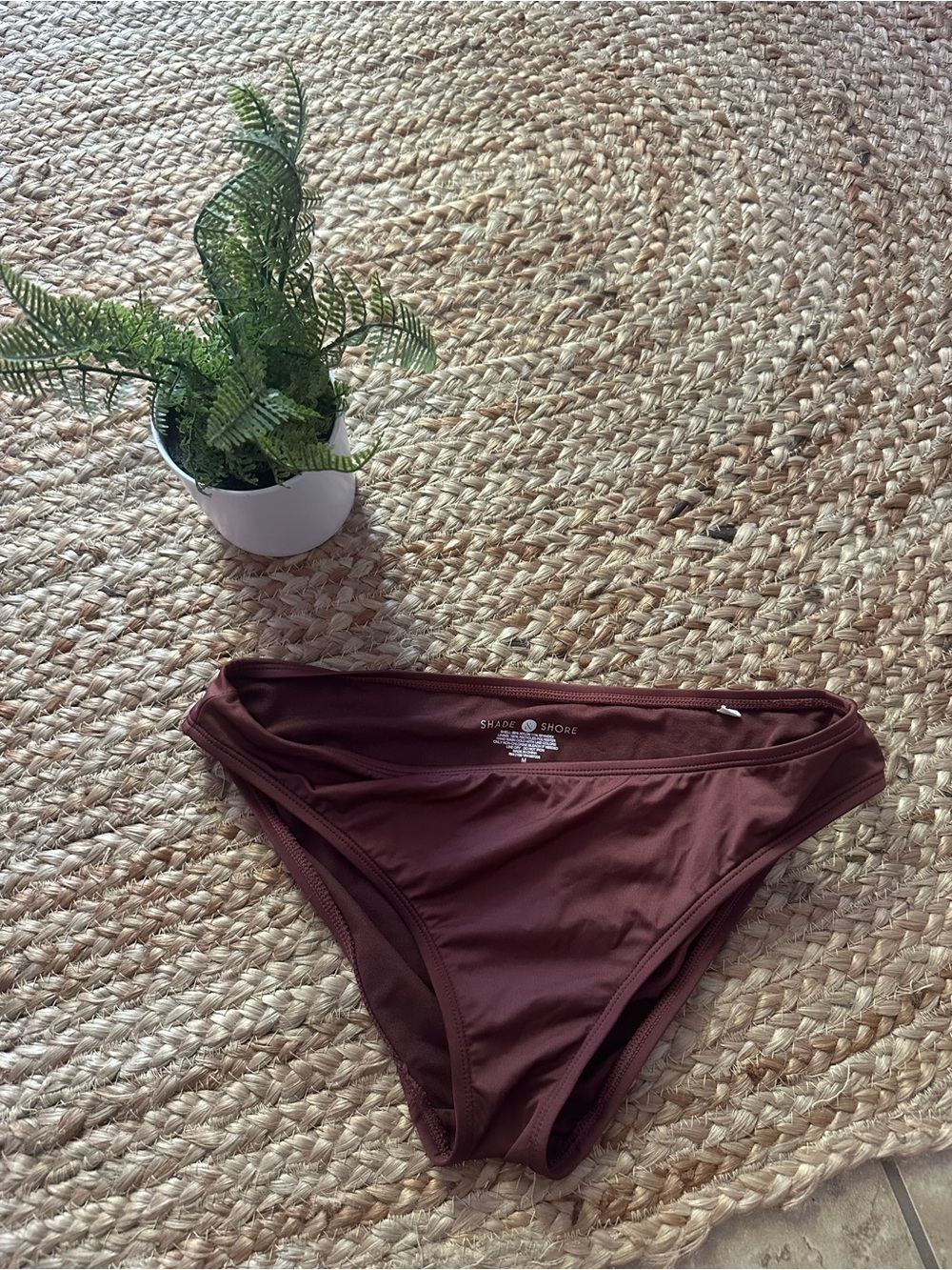 BROWN BIKINI BOTTOMS